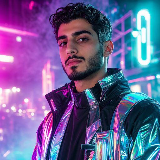 نمونه مرد — سایبرپانک