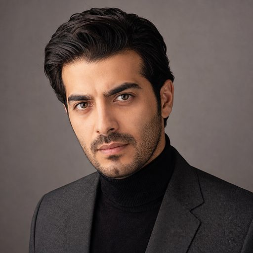 نمونه مرد — پرتره ادیتوریال