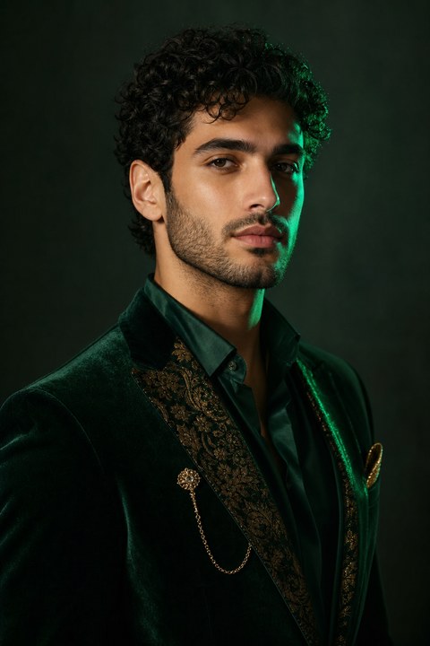 نمونه مرد — زمرد لوکس