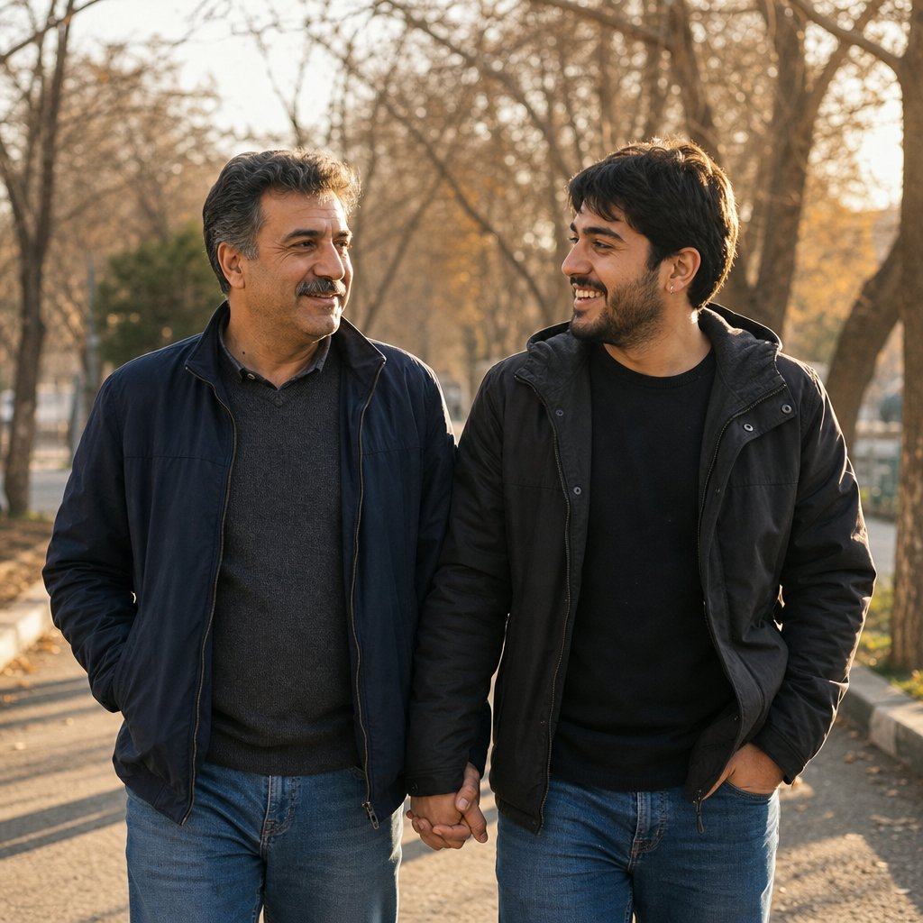 نمونه پیاده‌روی عصر
