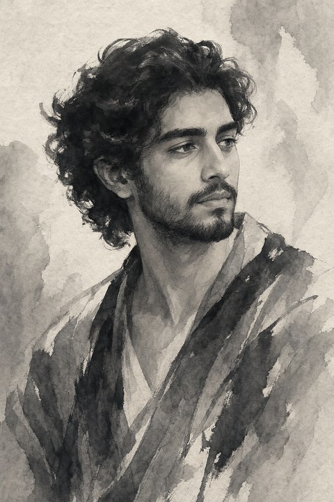 نمونه مرد — مرکب شرقی