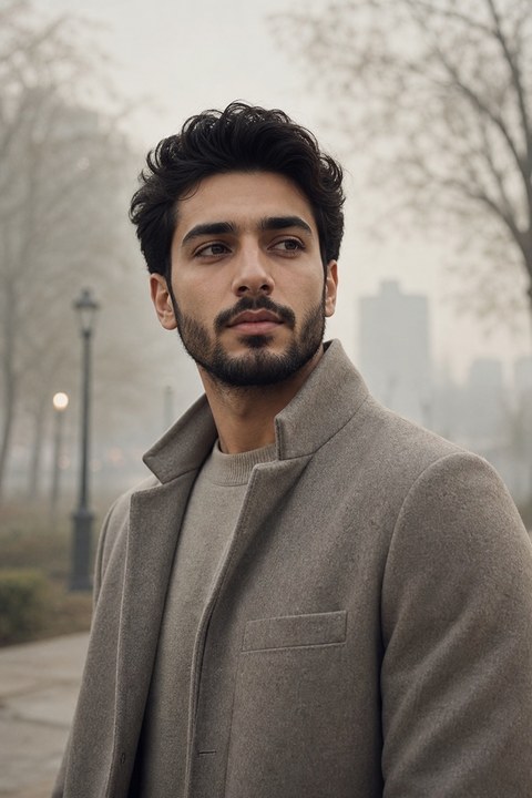 نمونه مرد — مه صبحگاهی