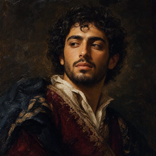 نمونه مرد — رنگ روغن