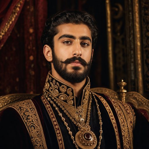 نمونه مرد — قاجاری