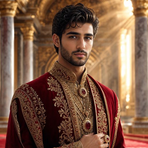 نمونه مرد — دربار