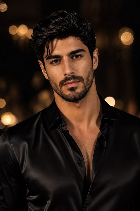 نمونه مرد — ساتن شب